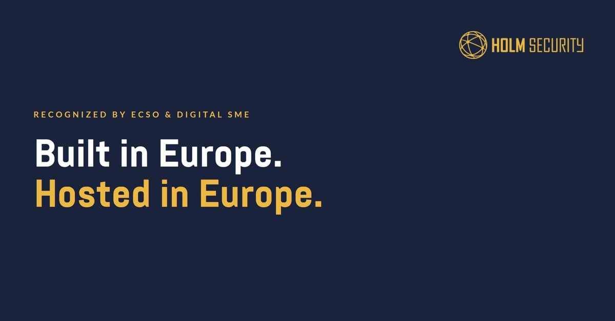 Stockholm-born Holm Security receives European Cybersecurity Sovereignty Labels