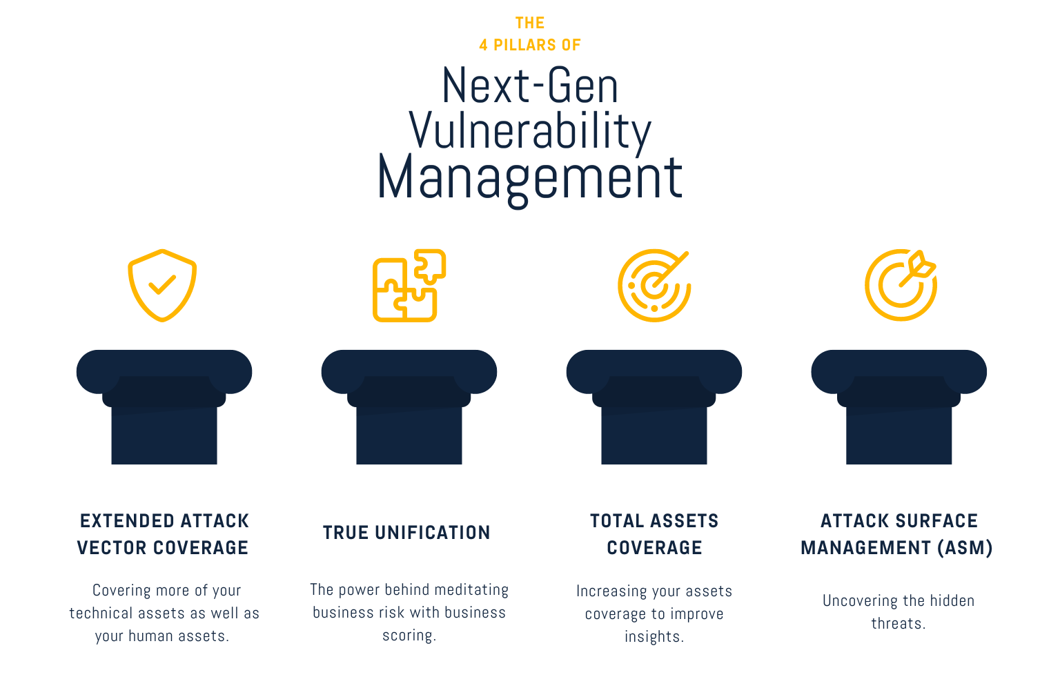 four pillar for vulnerability management