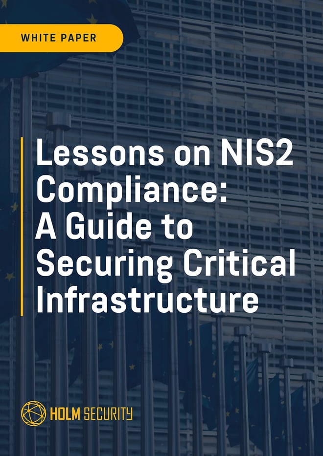 Cover Photo for Lessons on NIS2