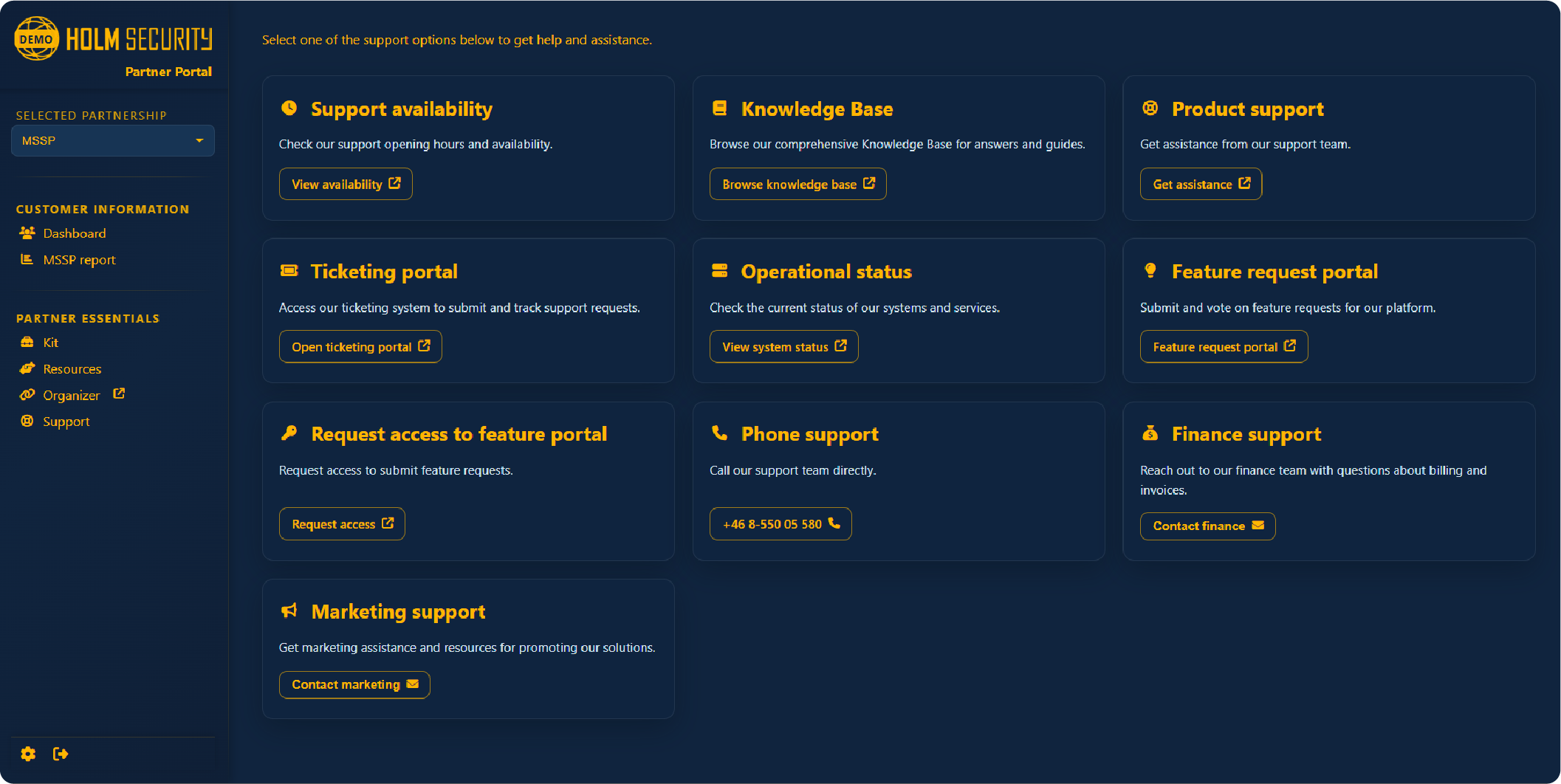 A library and support at your fingertips