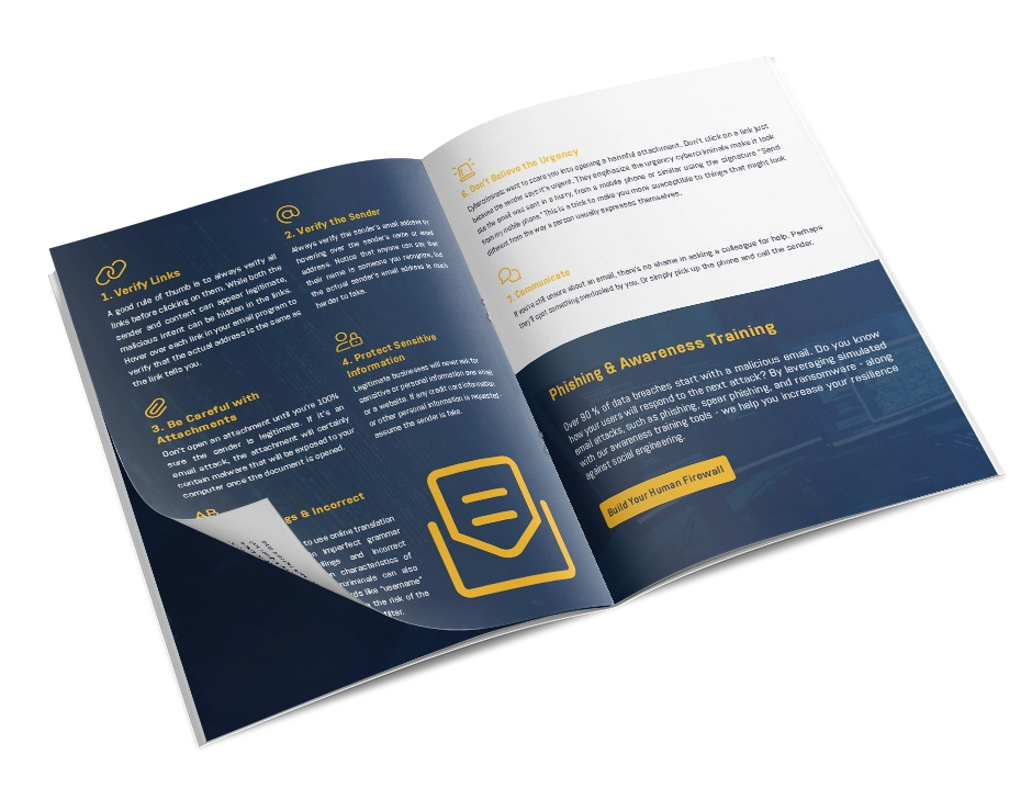 Recognizing Email Attacks - Whitepaper Mockup